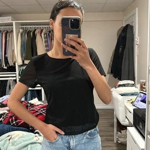 hollister mesh t-shirt